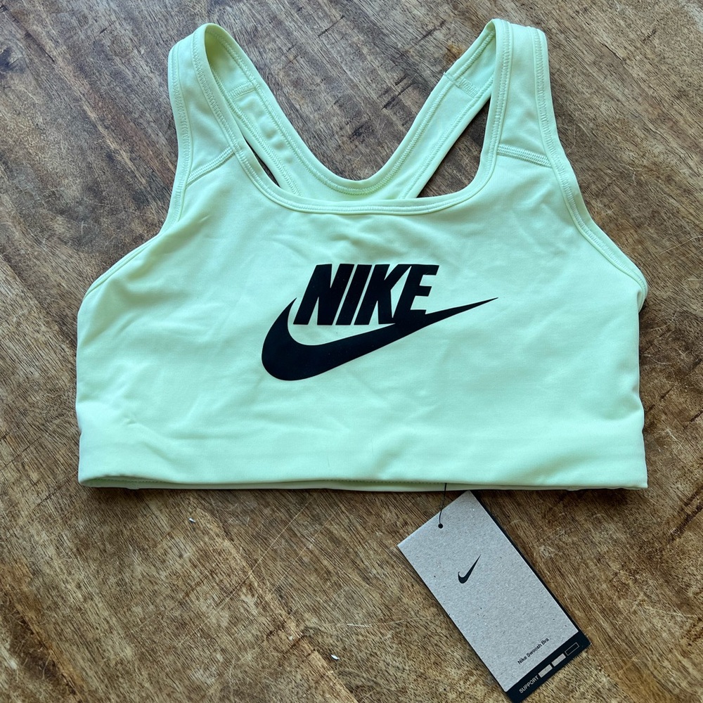 Nike Yellow Sports Bra